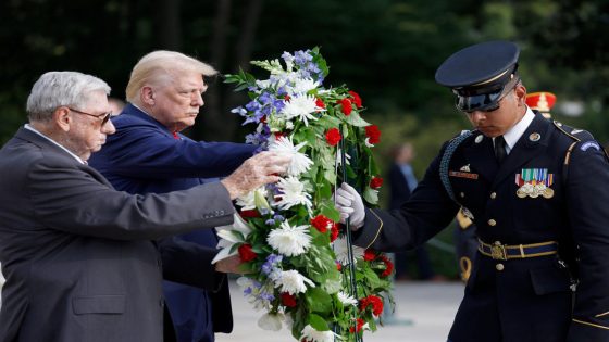 Arlington National Cemetery officials confirm an ‘incident’ during Trump’s visit – MASHAHER