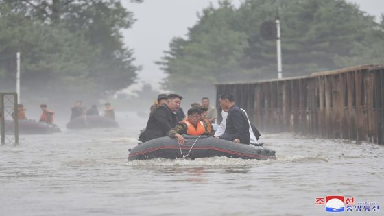 North Korean leader accuses South Korea of a smear campaign over floods and hints at rejecting aid – MASHAHER