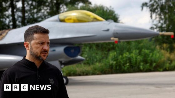 Ukraine F-16 destroyed during Russian attack, BBC told – MASHAHER