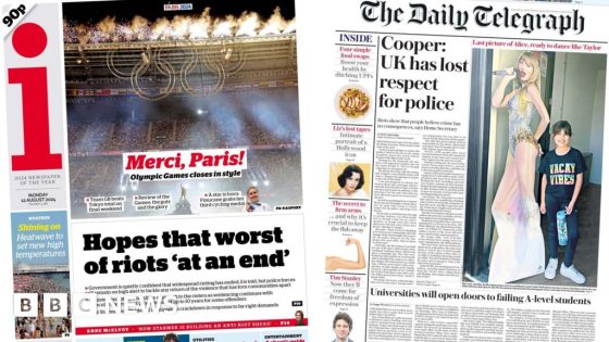 ‘Merci, Paris!’ and ‘UK has lost respect for police’ – MASHAHER