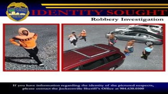 Jacksonville Sheriff’s Office seeks public’s help to identify robbery suspects – MASHAHER