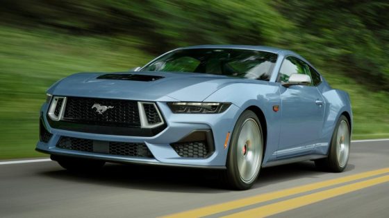 2025 Ford Mustang 60th Anniversary Resurrects Brittany Blue Paint – MASHAHER