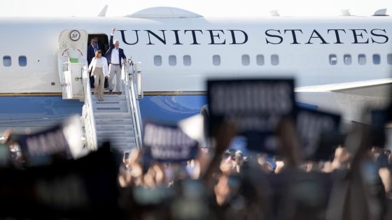 Trump Rolls Out Bonkers Harris Plane Conspiracy—but Photographer Disproves It – MASHAHER