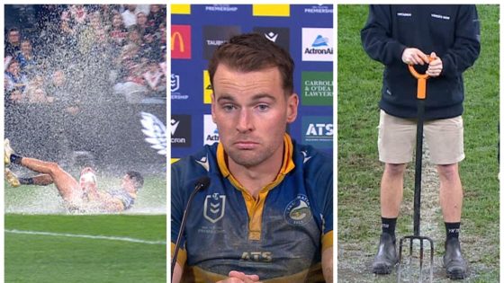 Allianz Stadium poor drainage, poor drainage, Sydney Roosters v Parramatta Eels, Clint Gutherson slams Allianz surface, Round 24, Sydney rain – MASHAHER