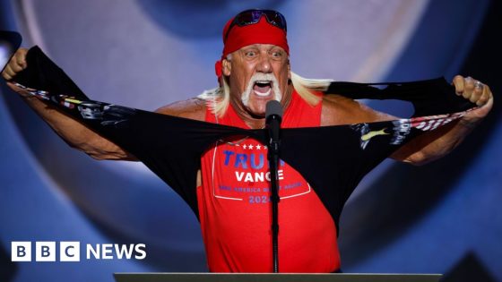 Hulk Hogan jokes about body slamming Kamala Harris – MASHAHER