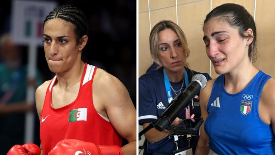 Gender debate over Algerian boxer Imane Khelif explodes after Italy’s Angela Carini quits fight in tears, latest news – MASHAHER