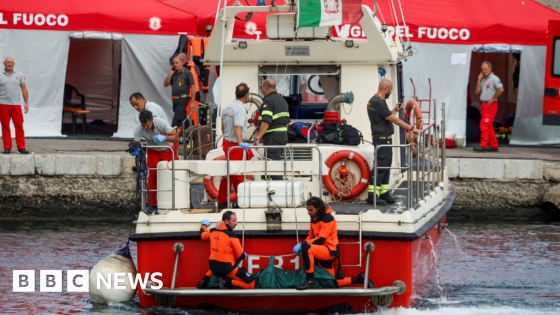 Sicily yacht divers find five bodies in wreck of the Bayesian – MASHAHER