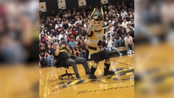 Dance with mascot at rally leads to California high school principal being placed on leave – MASHAHER