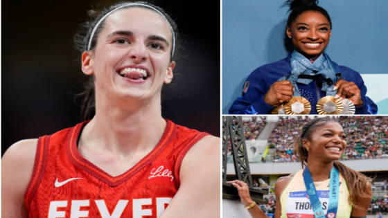 Caitlin Clark didn’t make Paris Olympics, but Simone Biles, Gabby Thomas see star break record – MASHAHER