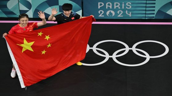 China arrests woman suspected of ‘defaming’ Olympic table tennis players – MASHAHER