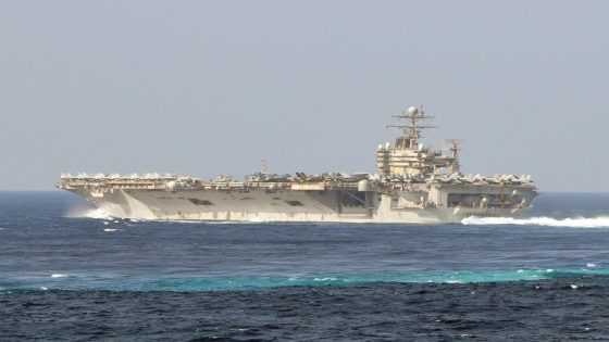 The US Navy is on its fourth aircraft carrier as its warships react to fighting in the Middle East – MASHAHER