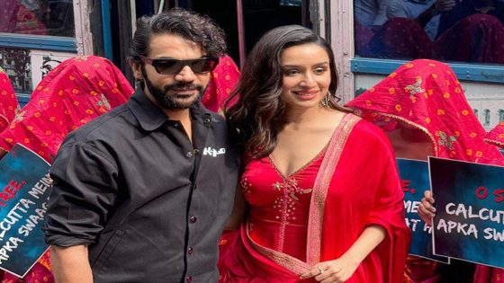 Shraddha Kapoor and Rajkummar Rao take a tram ride through Kolkata to promote Stree 2 2 : Bollywood News – MASHAHER