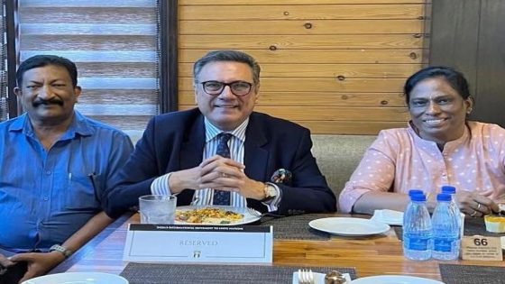 Boman Irani shares pictures of lunch with sports legend PT Usha, calls her a ‘champion’ : Bollywood News – MASHAHER