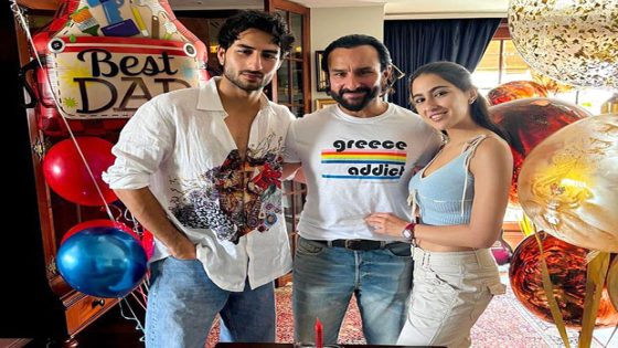 Sara Ali Khan shares heartwarming moments from Saif Ali Khan’s 54th Birthday celebration with family 54 : Bollywood News – MASHAHER