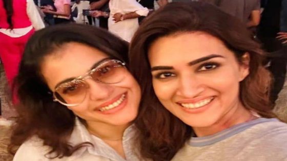 Kriti Sanon shares BTS photo from Do Patti sets with Kajol to wish her a Happy Birthday : Bollywood News – MASHAHER