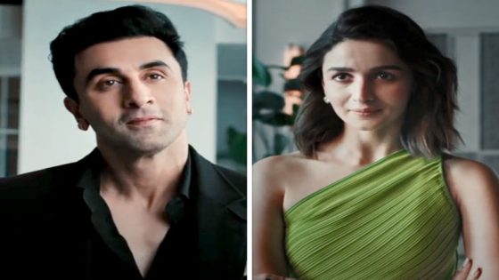 Alia Bhatt playfully shows ‘angry’ side as she reunites with Ranbir Kapoor in viral ad video : Bollywood News – MASHAHER