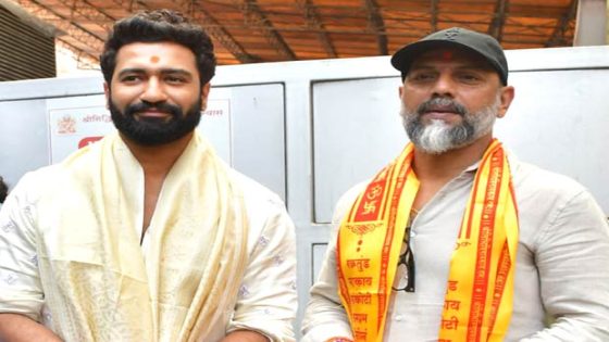 Vicky Kaushal seeks blessings at Siddhivinayak temple after the teaser release of Chhaava : Bollywood News – MASHAHER