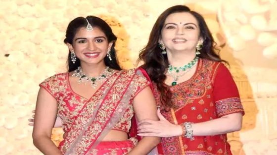 Nita Ambani welcomes Radhika Merchant as she joins Reliance family; says, “With open arms and hearts full of love” : Bollywood News – MASHAHER