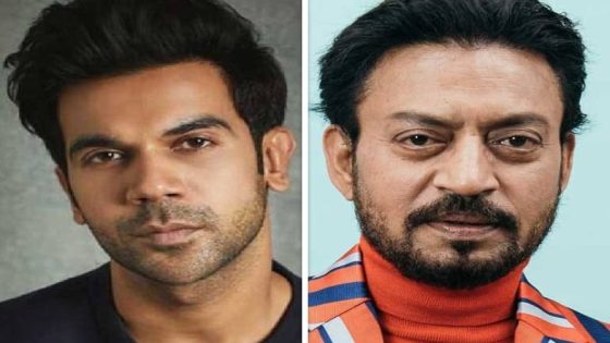 Rajkummar Rao reacts to being compared to the late Irrfan Khan: “He was such a great personality, actor, and human being” : Bollywood News – MASHAHER