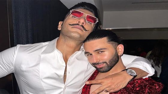 Ranveer Singh hilariously mimics social media star Orry in amusing paparazzi interactions in viral video : Bollywood News – MASHAHER