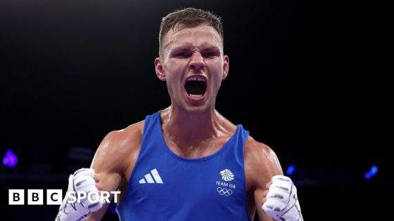 Olympic boxing: Lewis Richardson secures medal for Team GB after quarter-final win – MASHAHER