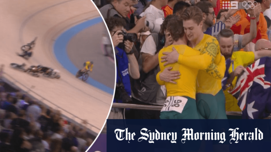 Silver and bronze for Australia in keirin after massive crash in final – MASHAHER