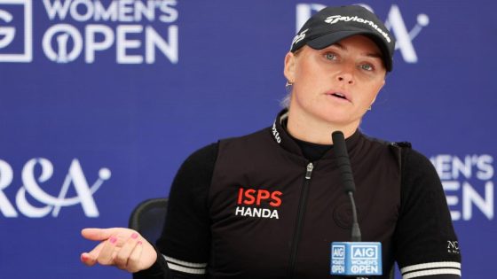 Charley Hull reveals she is suffering from degenerative arthritis, aged 28 – MASHAHER