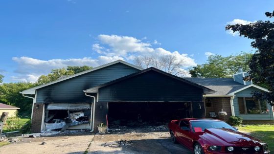 Ankeny man pulls neighbor from burning garage after explosion – MASHAHER