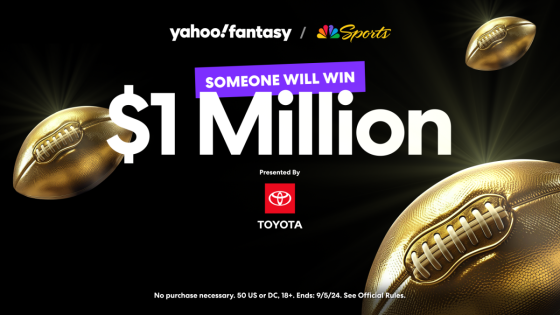 Yahoo Sports and NBC Sports team up for $1 million fantasy football sweepstakes – MASHAHER