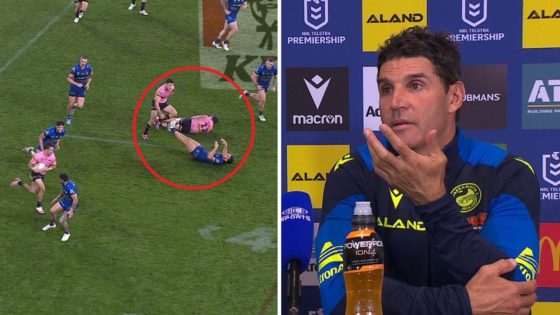 Parramatta Eels press conference, Clint Gutherson, Trent Barrett, Liam Martin obstruction, Daejarn Asi, referee Peter Gough – MASHAHER