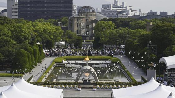 Hiroshima governor says nuclear disarmament must be tackled as a pressing issue, not an ideal – MASHAHER