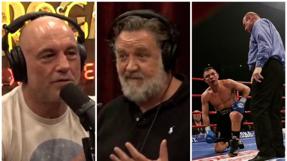 Russell Crowe tells wild Kostya Tszyu story on Joe Rogan podcast, Tim Tszyu, Nikita Tszyu – MASHAHER