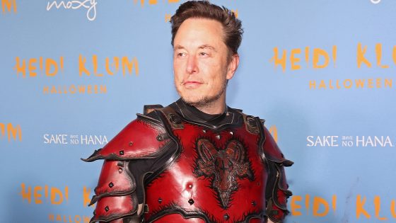 Elon Musk Mocked for Claiming Christianity Is Under Attack While Wearing Baphomet Armor With Upside Down Crosses in His Profile Pic – MASHAHER