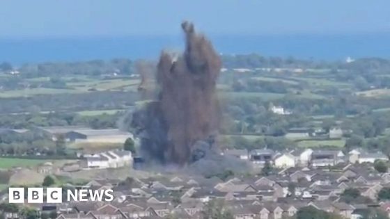 Newtownards WW2 bomb: Controlled explosion at site – MASHAHER