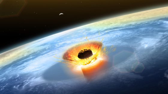 Asteroid that killed the dinosaurs was water-rich and traveled far before slamming into earth – MASHAHER