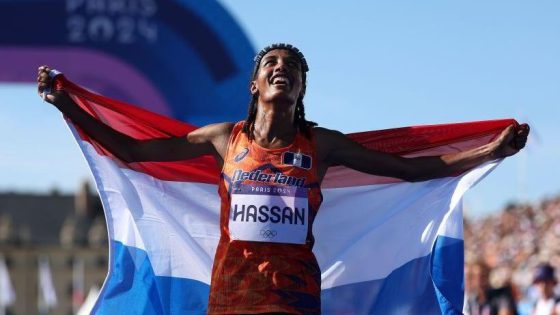 Hassan wins marathon to claim third Paris medal – MASHAHER