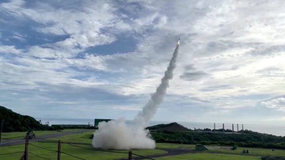 Taiwan shows off missile firepower on rare trip to sensitive test site – MASHAHER