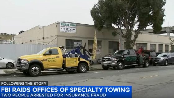 Infamous San Francisco Towing Company Raided By The FBI – MASHAHER