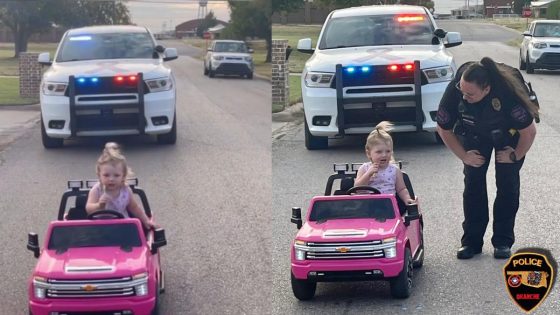 Oklahoma Police Pull Over Toddler Driving A Hot Pink Convertible – MASHAHER