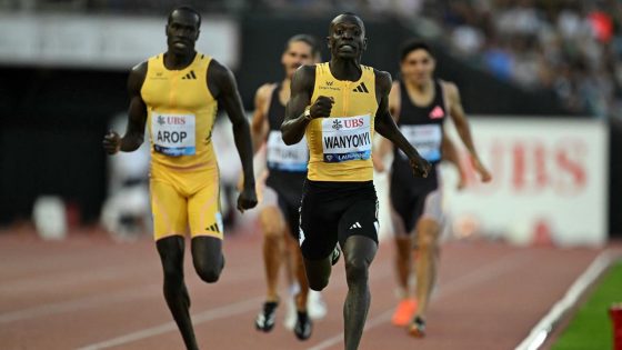 Emmanuel Wanyonyi runs historic 800m time at Lausanne Diamond League – MASHAHER