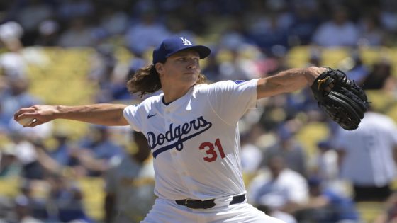 Dodgers’ Tyler Glasnow goes back on injured list, this time with elbow tendinitis – MASHAHER