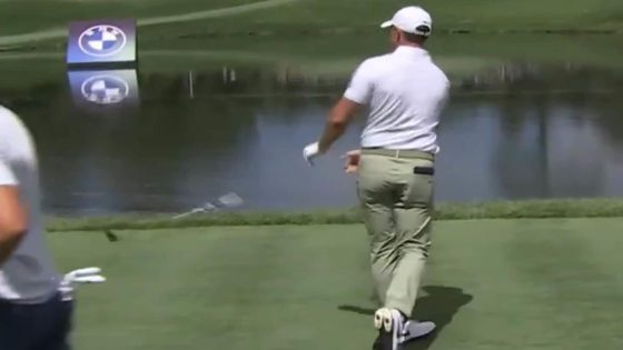 Watch: Frustrated Rory McIlroy throws club into lake at BMW Championship – MASHAHER