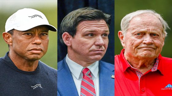 Ron DeSantis is in hot water for a plan involving Tiger Woods and Jack Nicklaus to put golf courses in a state park – MASHAHER