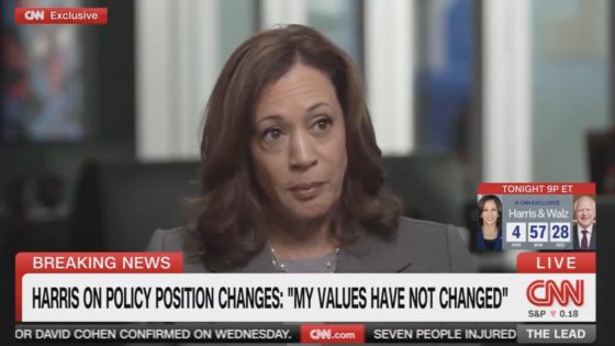 Kamala Harris Challenged on Policy Flip-Flops in First TV Interview – MASHAHER