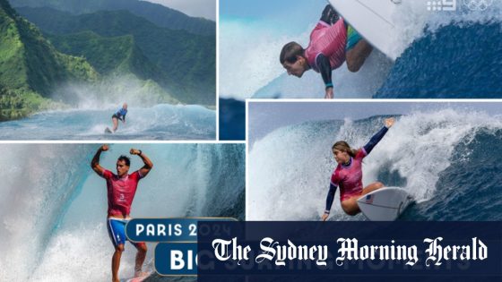 Wildest moments of surfing at Paris 2024 – MASHAHER