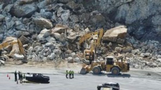 Town of Sterling orders work stoppage after ledge at rock quarry collapses on excavator operator – MASHAHER