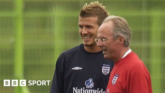 Sven-Goran Eriksson: David Beckham leads tributes to former England manager – MASHAHER