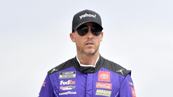 Denny Hamlin to start on pole at Michigan after Cup qualifying canceled by rain – MASHAHER