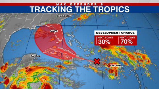 Tropical disturbance at higher chance of development, could impact Florida – MASHAHER