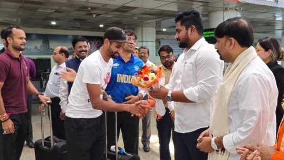 Indian hockey team felicitated by Odisha govt – MASHAHER